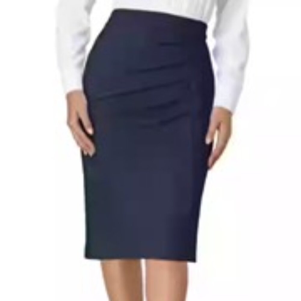 RW&CO. Navy Pencil Skirt